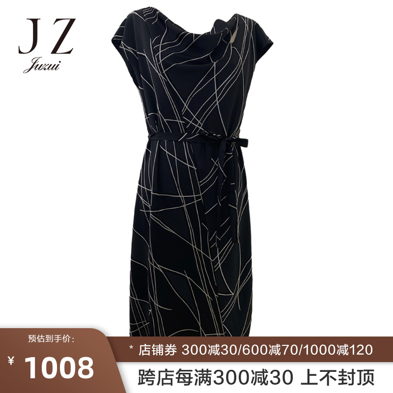 JUZUI/玖姿商场同款夏季新款连衣裙女