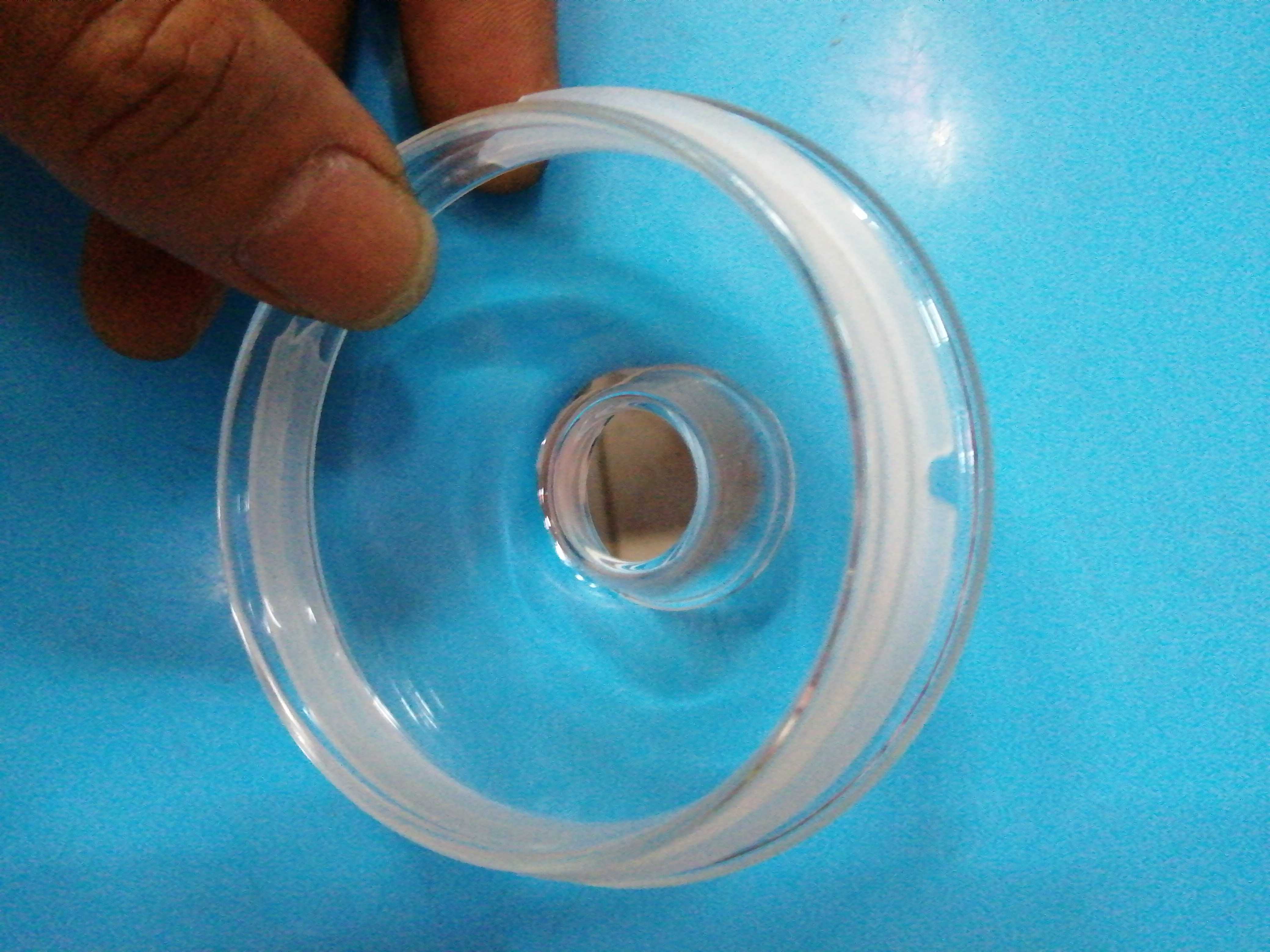 玻璃壶盖硅胶圈防滑胶圈胶套壶绳单密封圈适合7.2至8.2CM单胶圈