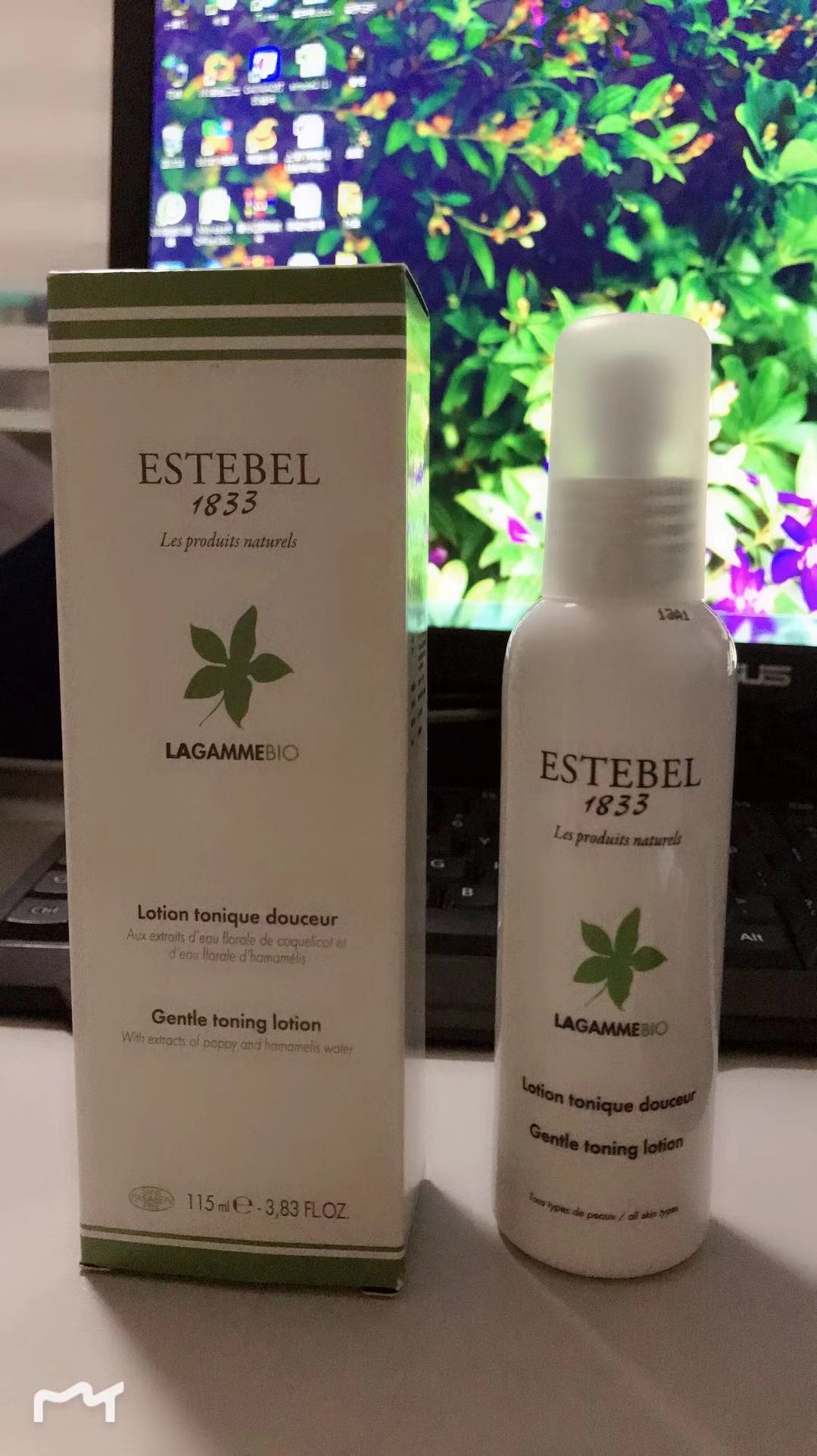 法国进口Estebel有机系列产品柔润调理爽肤水保湿舒缓肌肤