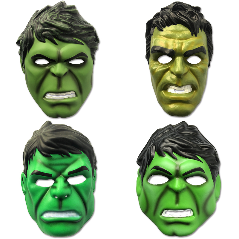 复仇者联盟英雄浩克绿巨人cosplay塑料泡沫面具面罩头罩饰品配件