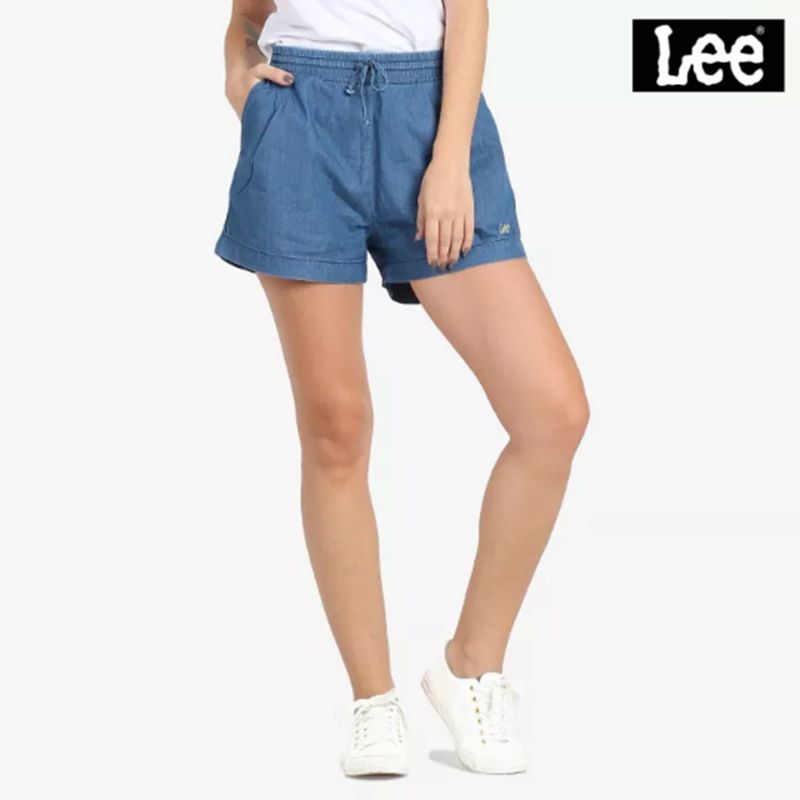 菲律宾LEE专柜正品代购4501 2022春季款女士休闲超薄牛仔短裤热裤