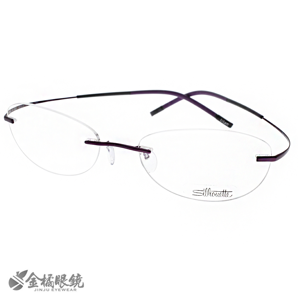 诗乐奥地利纯钛无框超轻光学眼镜 Silhouette正品眼镜架ST4421