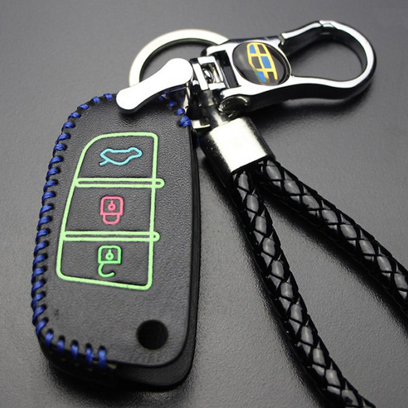 适用于吉利新远景幸福版手动2019款汽车钥匙包专用新金刚钥匙包套