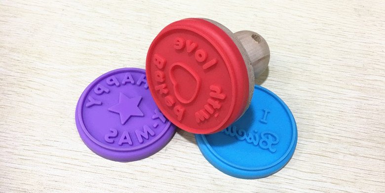 Silicone Cookie Stamps replaceable Silicone biscuit printi