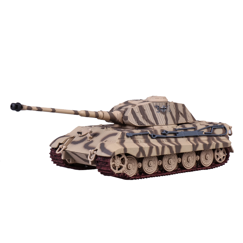 1:72德国二战虎王坦克合金成品静态仿真军事战车模型 Tiger虎II