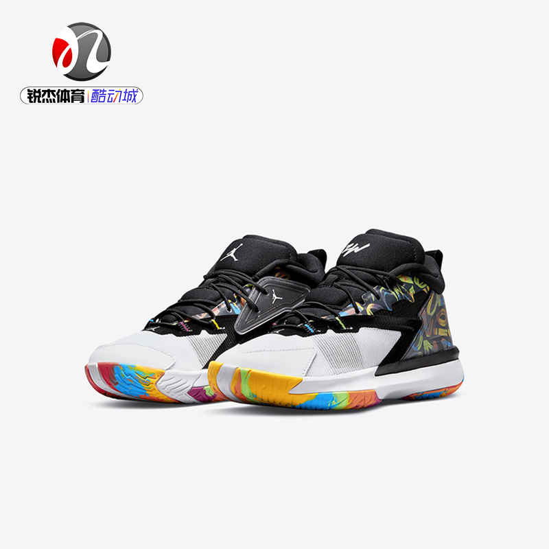 耐克Nike JORDAN ZION 1大童缓震透气运动休闲篮球鞋DC2024-001