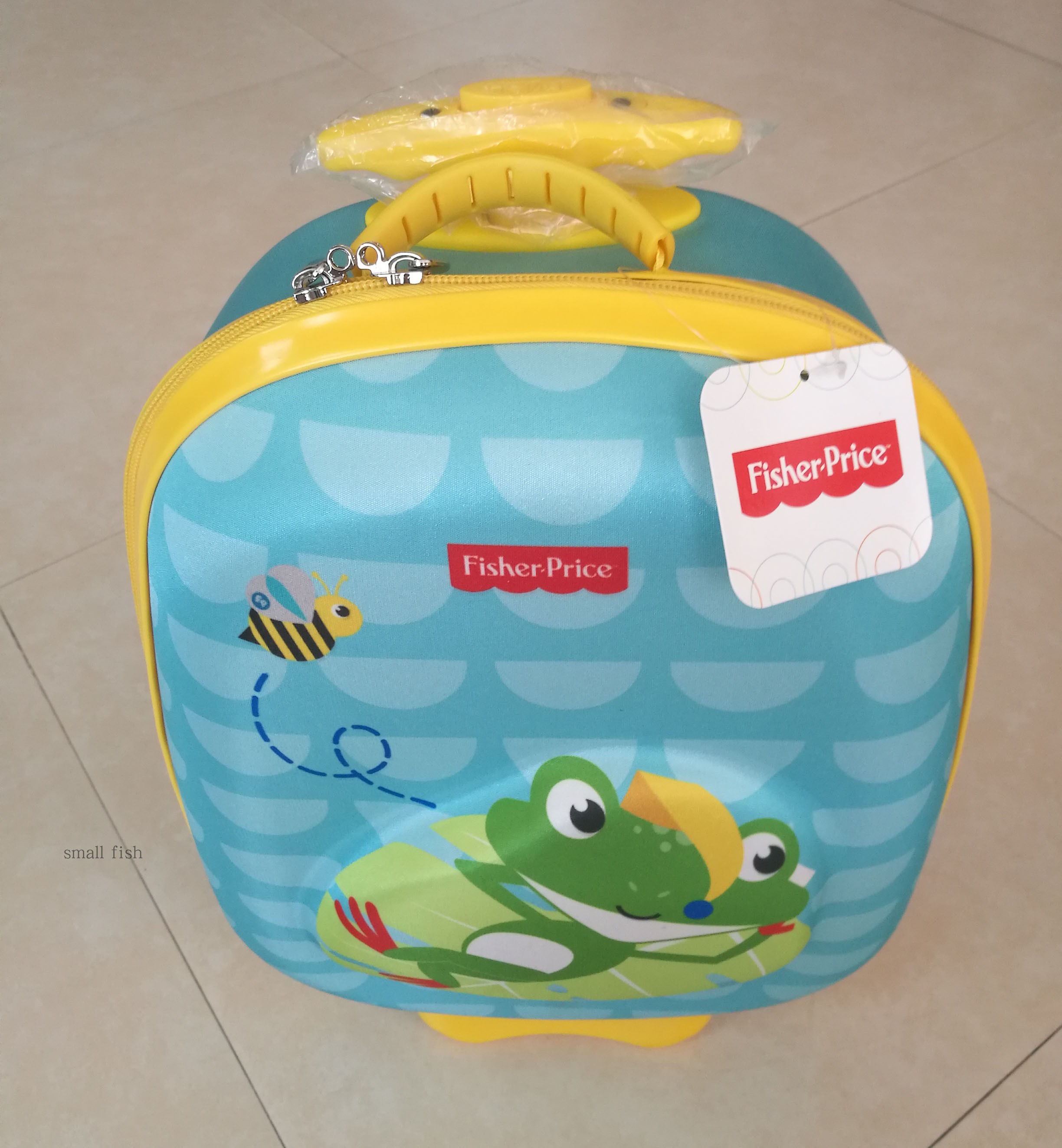 费雪奇趣旅行箱宝宝15寸儿童拉杆箱行李箱拖拉箱玩具全国大部包邮
