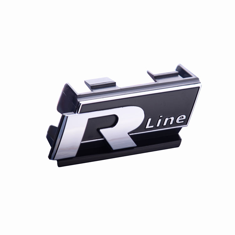 大众R标中网新款速腾朗逸PLUS途岳中网标Rline车身立体中网装饰贴