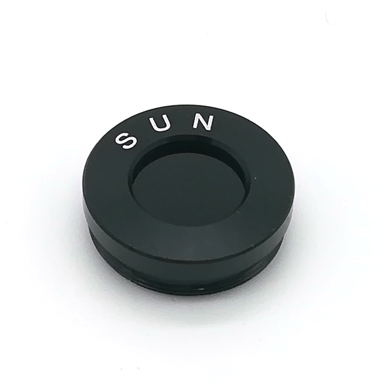太阳滤镜 天文望远镜目镜配件0.965英寸（2.45cm）黑狗系列滤光片