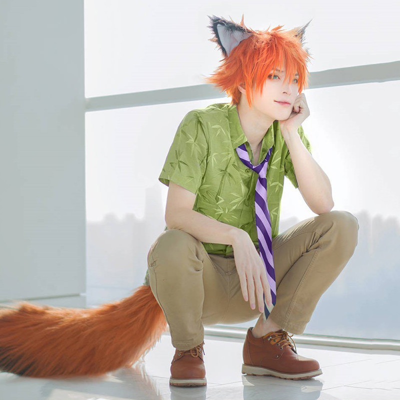 【亲漫园】疯狂的动物城狐狸尼克cos服漫展年会派对cosplay服装全
