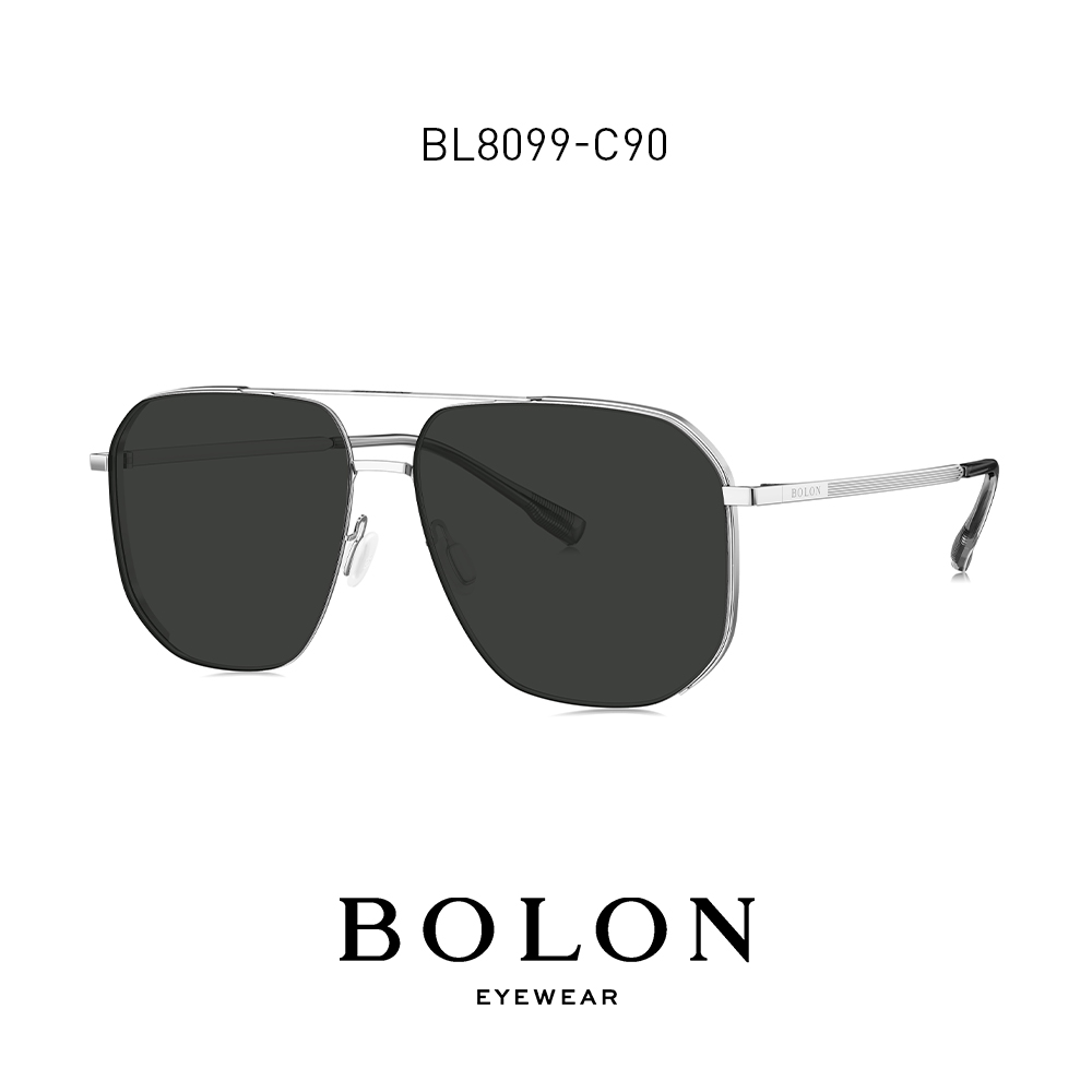BOLON暴龙眼镜2023新品偏光太阳镜飞行员框墨镜男款驾驶镜BL8099