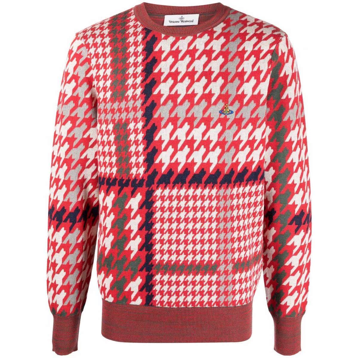 西太后西太后Vivienne Westwood 印花毛衣2022新款春夏男士奢侈品