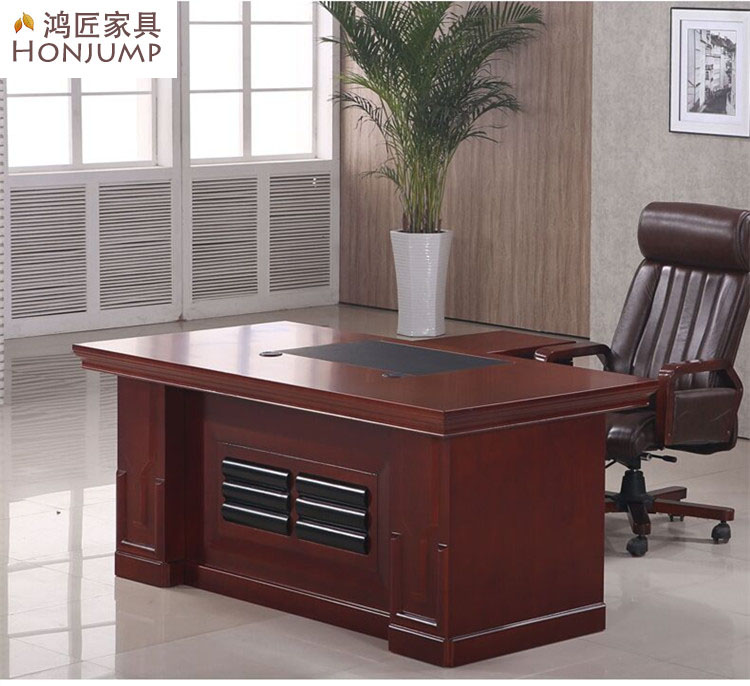 高档新款 油漆 大班台 1.6米老板桌 1.8米主管桌 2.0米经理总裁桌