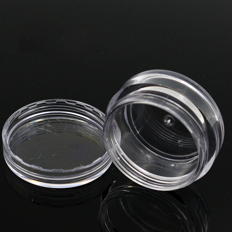 10g 试用装 面霜分装瓶 透明塑料小盒子乳液美甲小空瓶子 圆盒