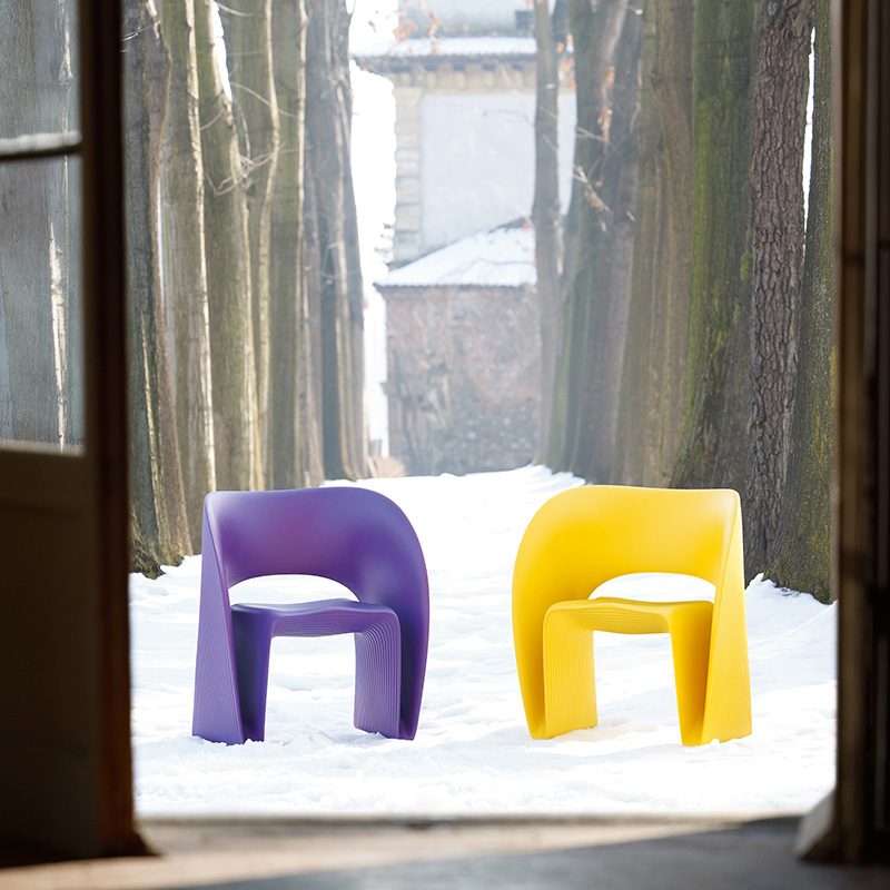 Magis Raviolo系列丙乙烯材质户外休闲椅 现代 简约 意大利