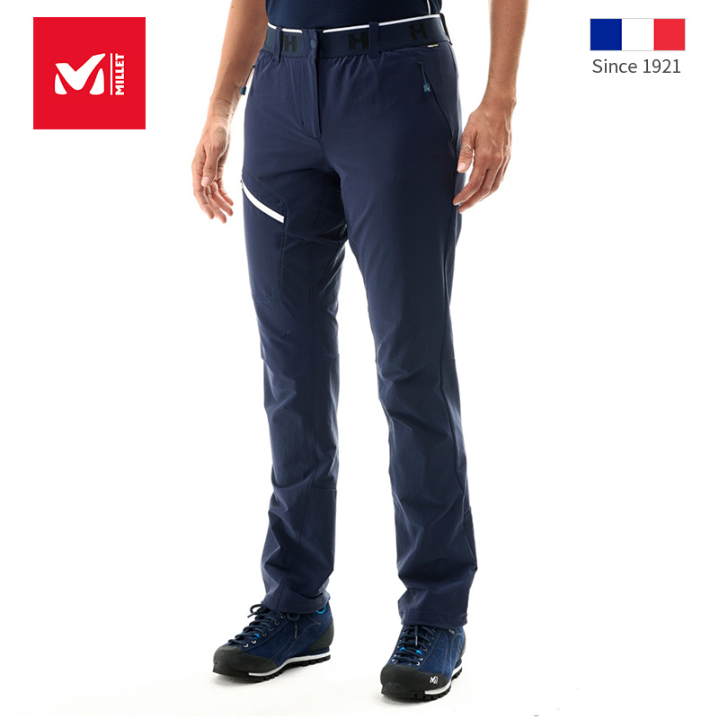 法国觅乐MILLET女士三部曲弹力透气排汗耐磨修身速干裤MIV8260