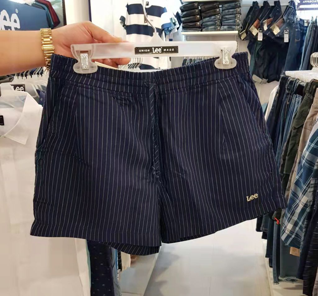 菲律宾LEE专柜正品代购4502 2022款女士休闲牛仔短裤热裤超轻薄款