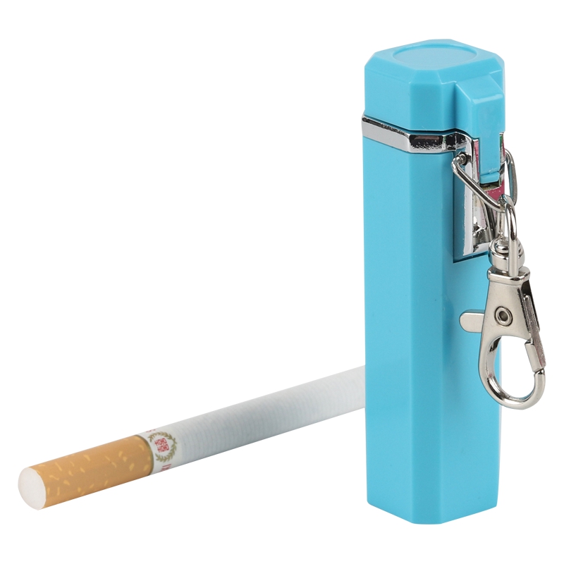随身便携式烟缸金属迷你户外旅行街头带盖密封口袋烟灰盒钥匙扣
