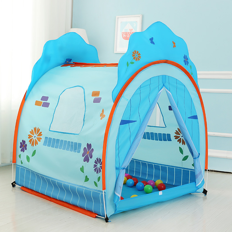 儿童帐篷公主室内玩具波波球池游戏屋折叠海洋球池婴儿宝宝大房子