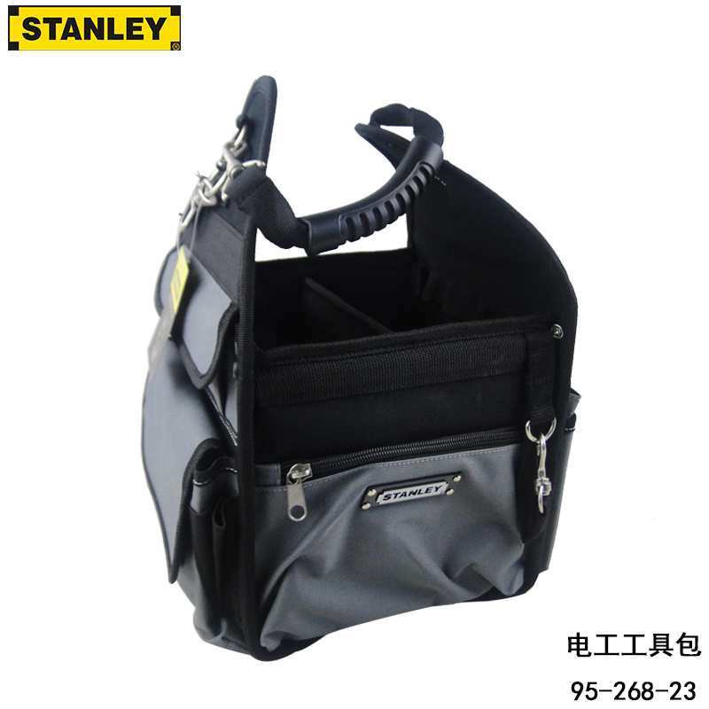 STANLEY 史丹利 电工 工具包 240X230X395mm 防水尼龙 95-268-23