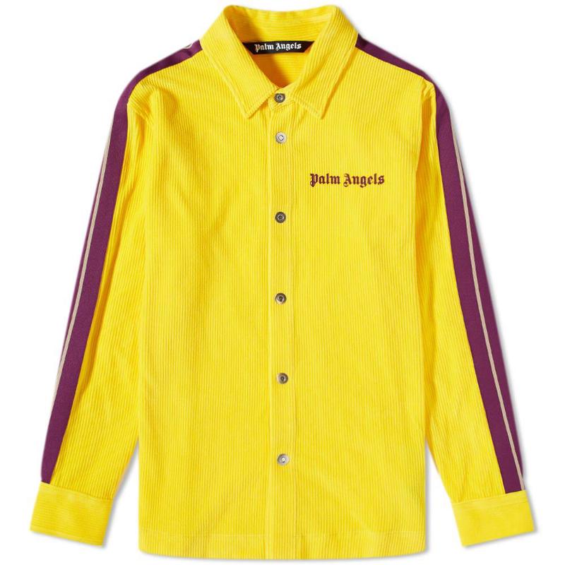 全球购Palm Angels正品热销新款立领免烫商务休闲气质男士衬衫