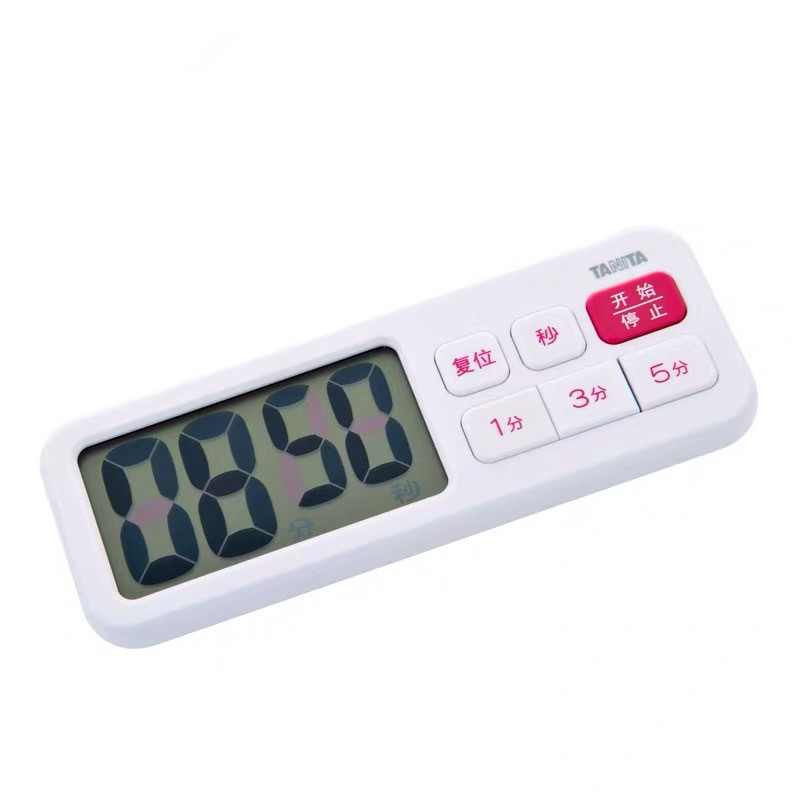 日本TANITA百利达厨房定时器计时器提醒器学生电子倒计时TD-395