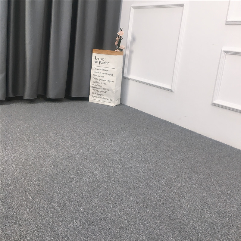 灰色拍照地毯摄影直播办公网红ins房间工作室满铺客厅大地垫定制