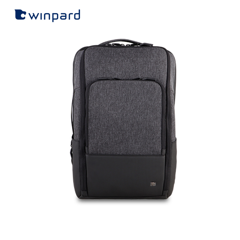 威豹男士背包大容量双肩包男商务旅行包背包出差功能电脑包15.6寸