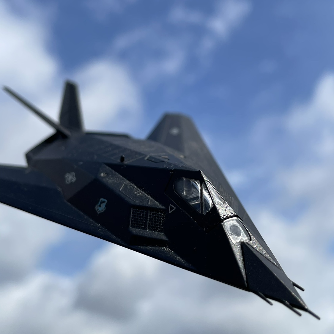 1:150美国F117隐形战斗机 合金飞机模型