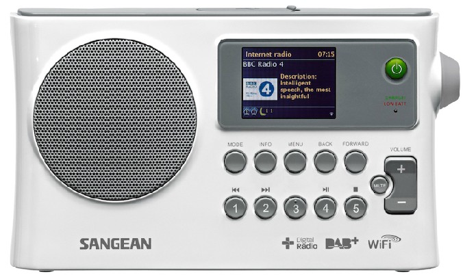 SANGEAN/山进 WFR-28C 网络收音机 DAB 插卡 音源 收音机