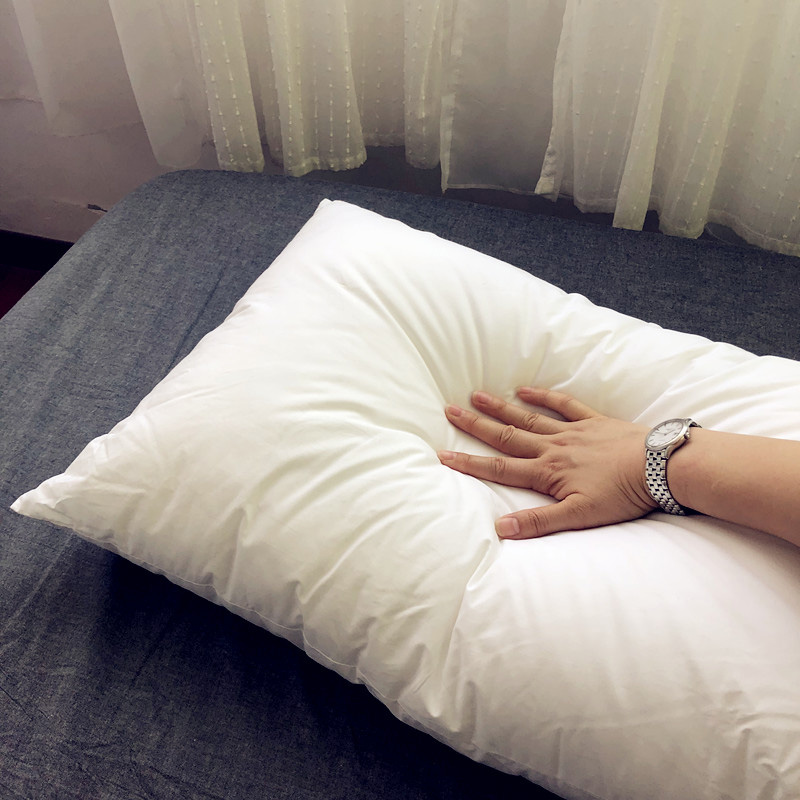 东横酒店枕头护颈椎五星级超柔软成人羽丝绒枕芯单人枕用一只家用