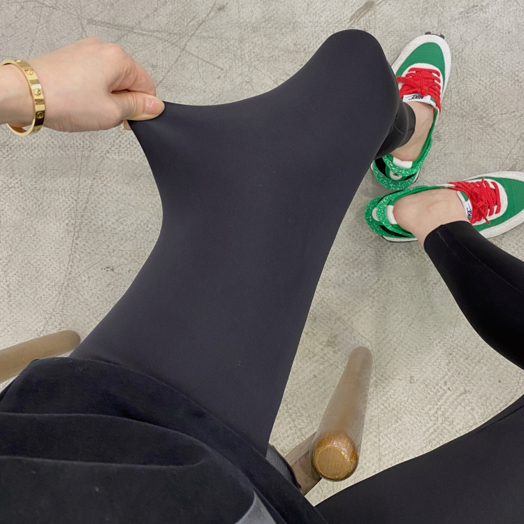 达达04 韩国春夏新款 修身显瘦弹力舒适打底裤瑜伽运动健身裤女装
