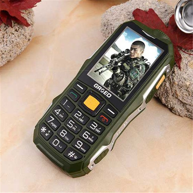 GRSED 亚奥星 6800超长待机老人手机金圣达E6800自动通话录音手机