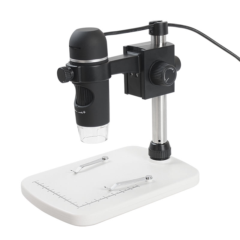 欧美科500万像素300倍数码电子高清显微镜放大镜手持USB带测量