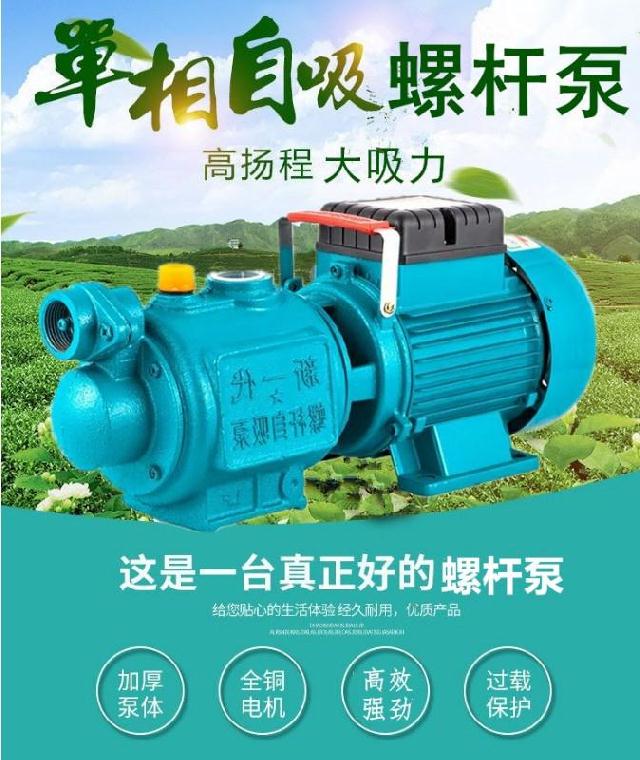 新款高泵带自动2020机罐井水喷射卡吸吸水压力机220v扬程不不自烧
