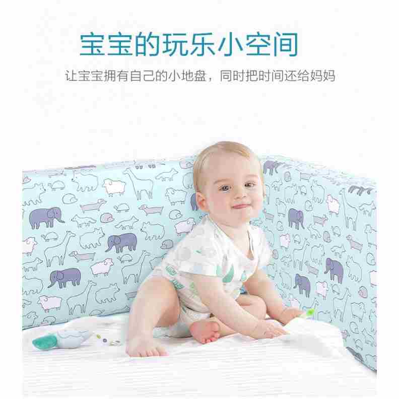 高档床围栏软包宝宝防摔婴儿防护栏防掉床儿童挡板床上免安装床栏