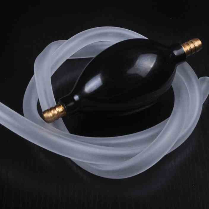 排水管带吸水球茶道零配铜头黑色排水球橡T胶纯铜接口导水