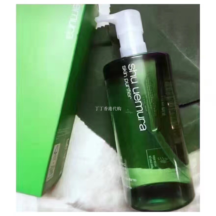 Shu uemura 植村秀绿茶樱花水感净肤洁颜油450ML温和不刺激卸妆油