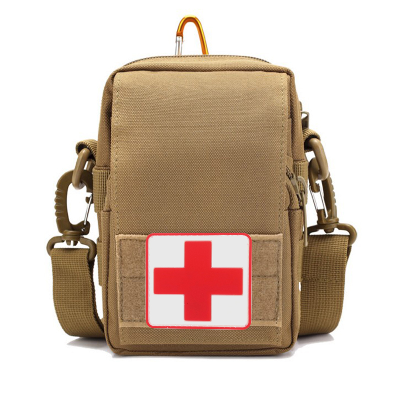 多功能应急救包医户外便携备战人防疗药野外战术生存装备单肩背包