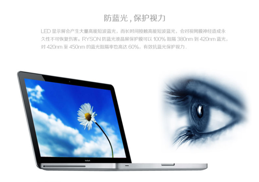 苹果MacBook笔记本电脑AirPro 13.3 15.4 11.6寸屏幕保护膜防辐射