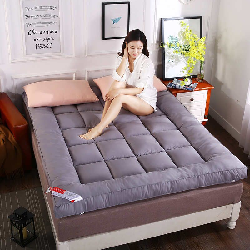 新款软床垫加厚十公分立体1.8单双人床宿舍可折叠羽丝绒学生床垫