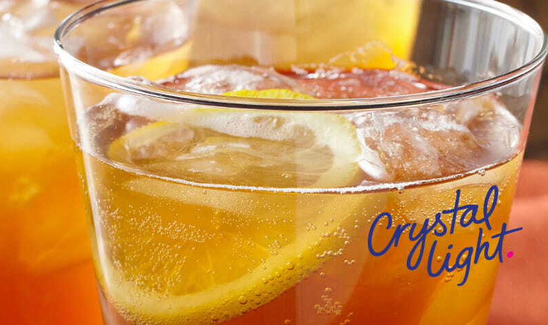 美国Crystal Light果味粉果汁冲饮粉柠檬树莓樱桃绿茶经典橙味