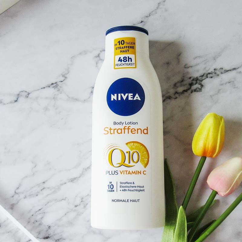现货德国Nivea妮维雅Q10牛奶紧致身体乳滋润肌肤保湿400ml 去橘皮
