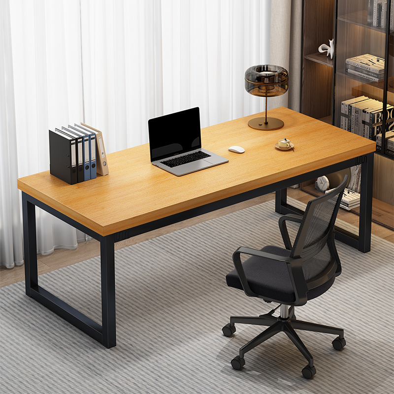 办公桌椅组合简约现代办公室职员桌工作台单人家用书桌台式电脑桌