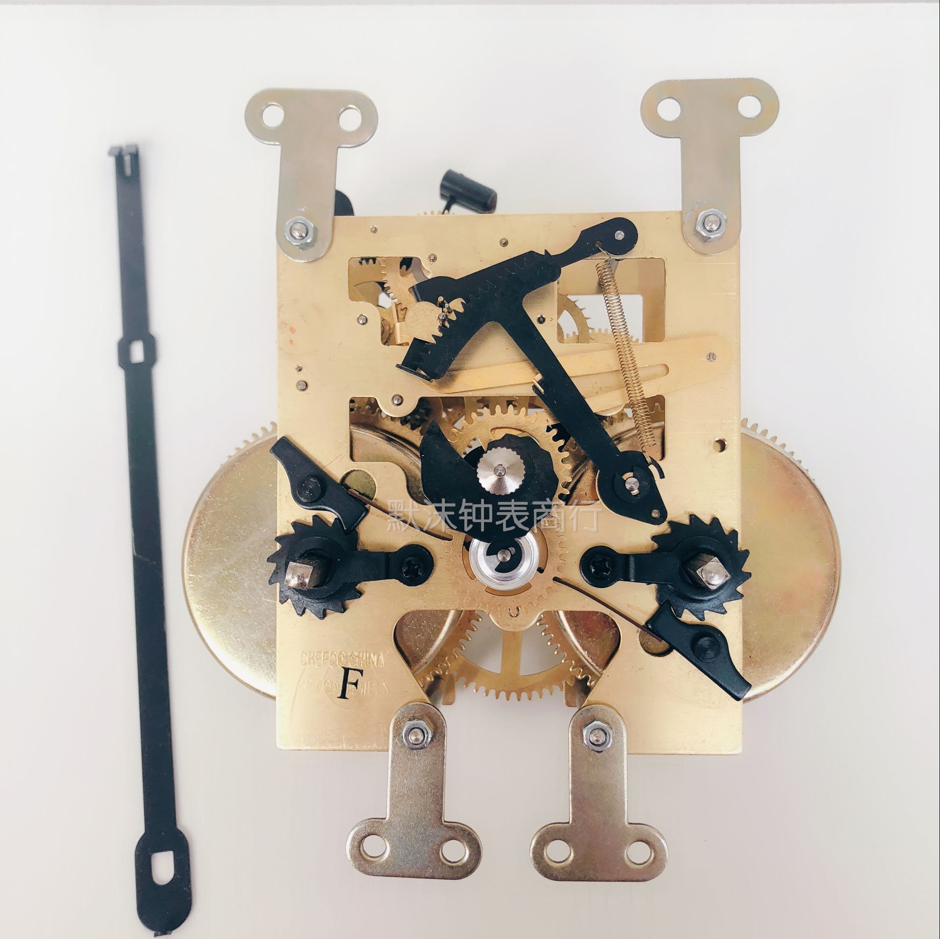 北极星 31天发条式机械上弦机芯落地钟挂钟座钟全铜钟表机芯配件