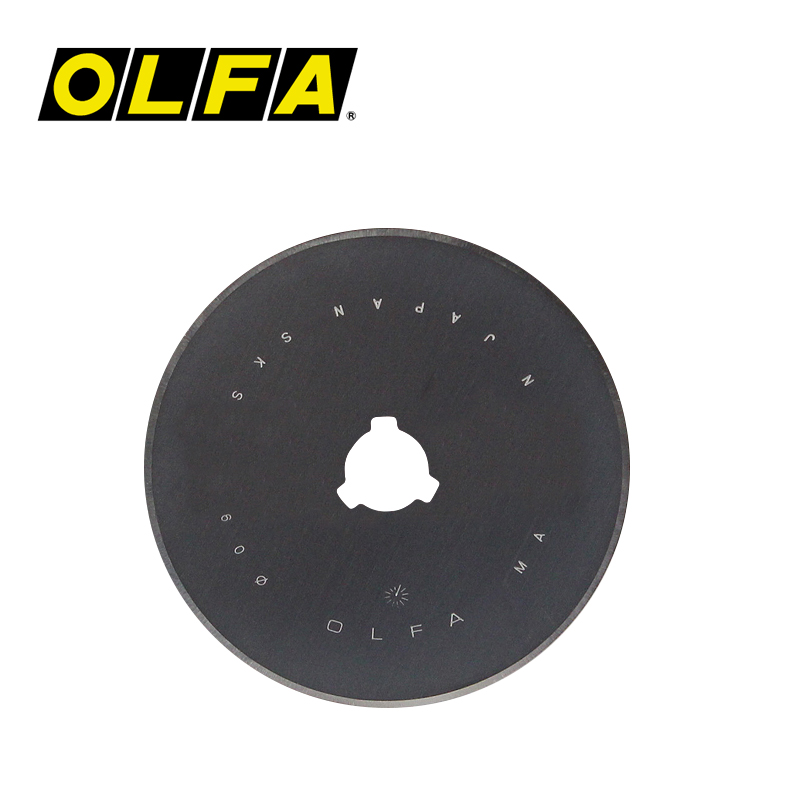 日本原装OLFA RB60-1滚刀刀片 实线滚刀片 圆刀片 直径60mm 1片装