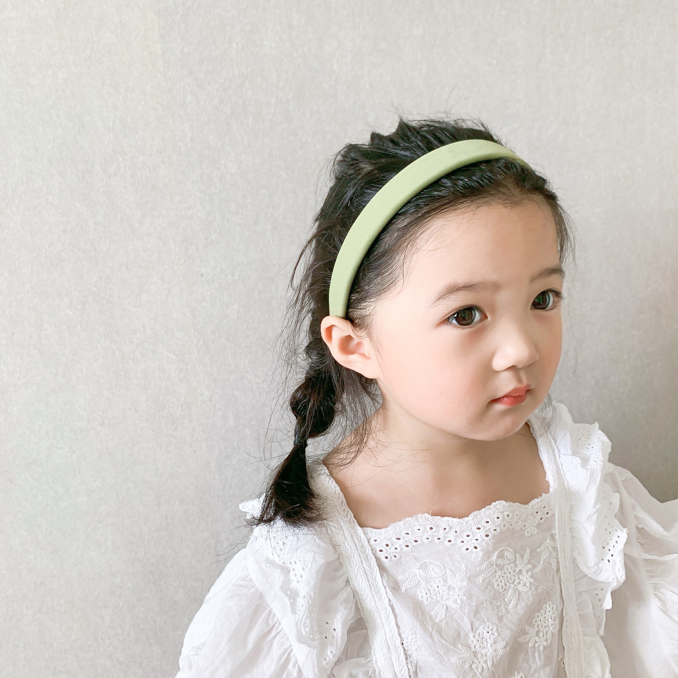 简单基础款小学生发箍 奶油色韩国儿童头箍 宝宝头饰发饰 女童