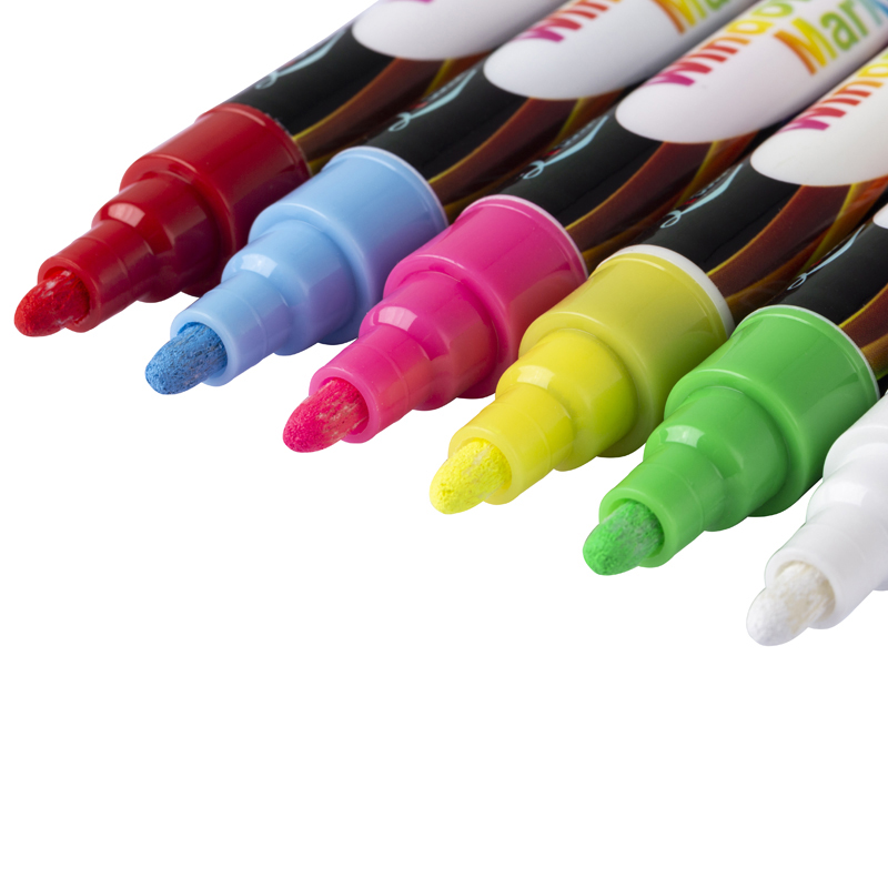 斜头LED电子荧光板笔镜面黑板涂鸦笔广告笔电子发光笔专用液态笔