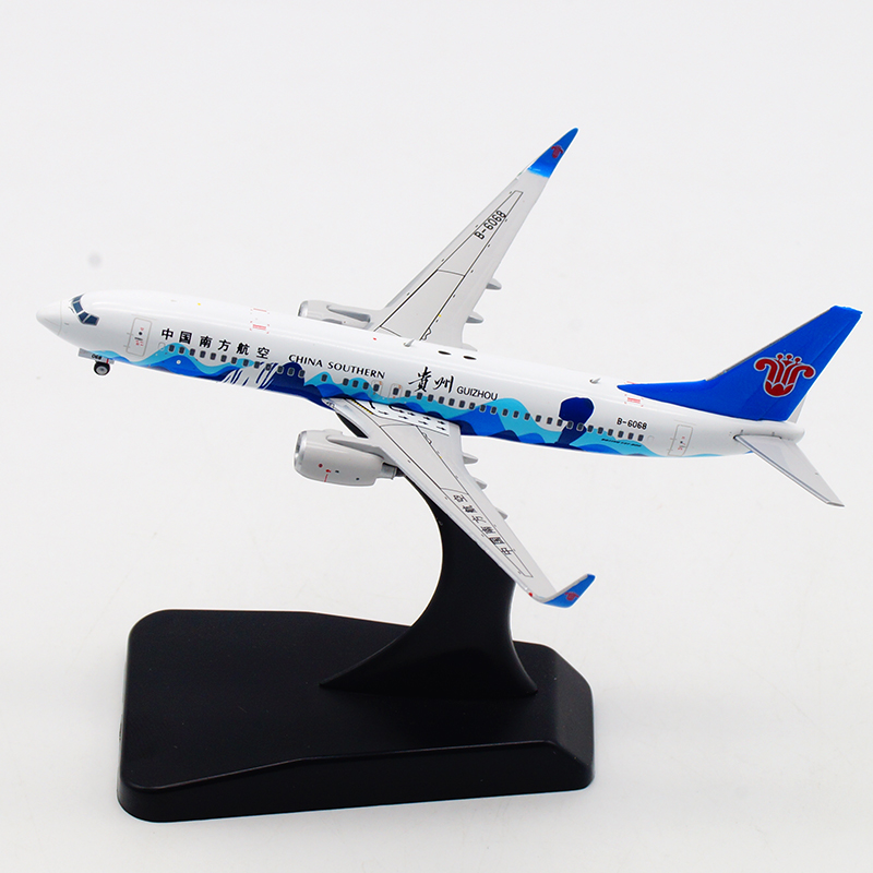 JC Wings 1:400 飞机模型合金材质 南方航空 波音B737-800 B-6068