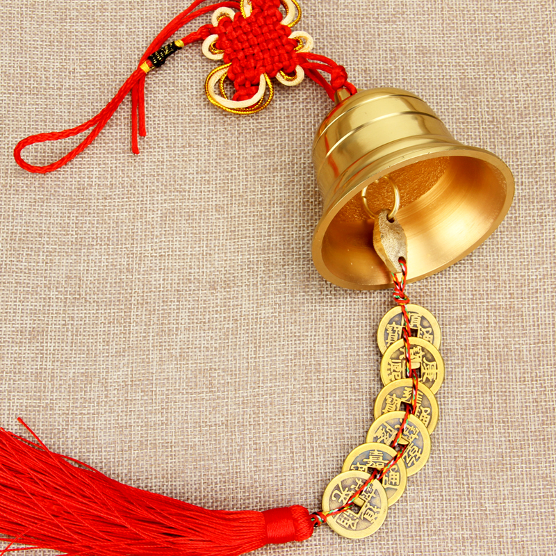 新及配件响亮铃铛时尚儿童可使用会响黄铜小铃铛风铃材料圣诞铃潮